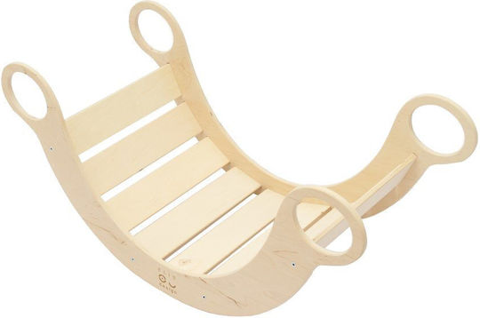 Elis Design Montessori Ξύλινη Κούνια 5 1 Light Natural