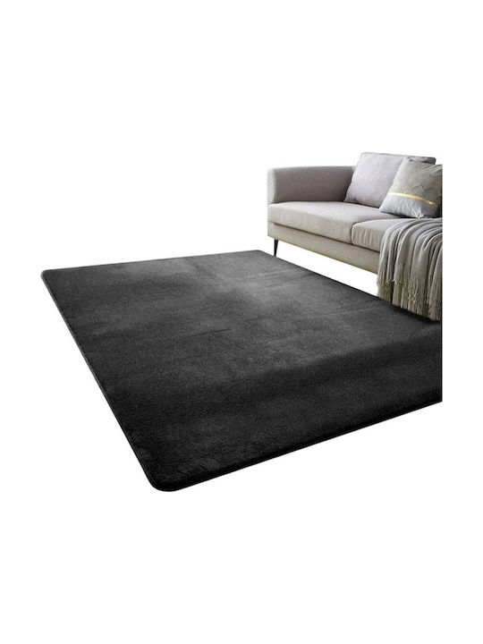 Strado Carpets Covor Rectangular Negru