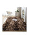 Strado Carpets Teppich Rechteckig Zottelig Brown