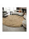 Strado Carpets Χαλί Στρογγυλό Shaggy Light Brown