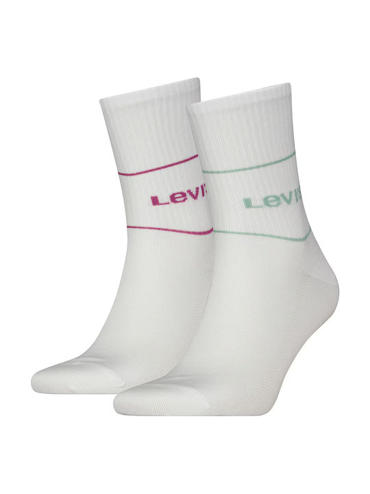 Levi's Αθλητικές Κάλτσες Λευκές