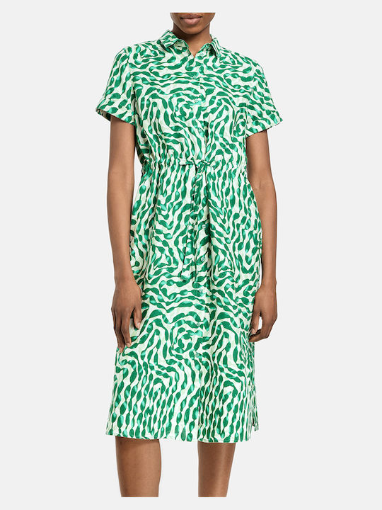 Gerry Weber Summer Shirt Dress Dress Green