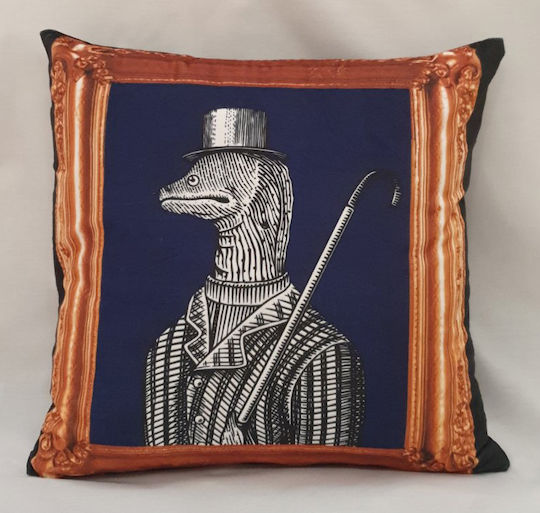 Kalogirou Home Калъф За Възглавница От Кадифе Gentleman 45x45см