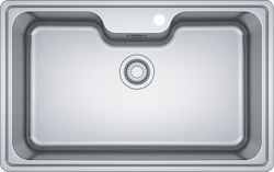 Franke Bell Bcx 610-81 Ένθετος 81x51cm Ασημί