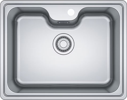 Franke Bell Bcx 610-61 1010634570 Drop-In Spüle Inox B61xT48cm Silber
