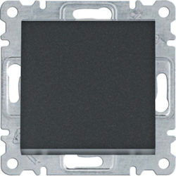 Hager Lumina Recessed Wall Switch Single Withou...