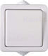 Kanlux Waterproof Wall Switch Lighting One-Way White
