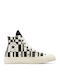 Chuck 70 Checkered Γυναικεία Flatforms Μποτάκια Egret / Black