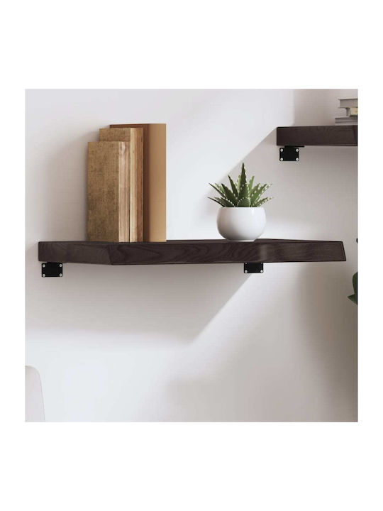 Brown Wall Shelf 60x40x2cm