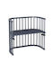 Babybay Cradle Original Grey Varnished