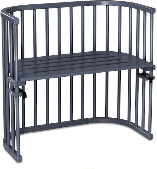 Babybay Λίκνο Original Grey Varnished