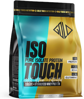 GoldTouch Nutrition Iso Touch 86% Whey Protein Gluten & Lactose Free with Flavor Vanilla Madagascar 908gr