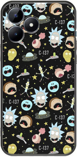 C-137 Rick And Morty Back Cover Silicone Multicolour (Realme C51)