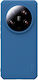 Nillkin Super Frosted Umschlag Rückseite Kunststoff / Silikon 0.5mm Wasserdicht Blau (Xiaomi 14 Ultra)