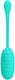 Pretty Love Kirk Rechargeable Vibrating Egg Aqu...