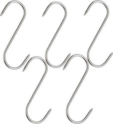 Satz fünf Ideallstore Fleischräucherhaken 17 Cm Edelstahl Satz fünf Ideallstore Fleischräucherhaken 17 Cm Edelstahl