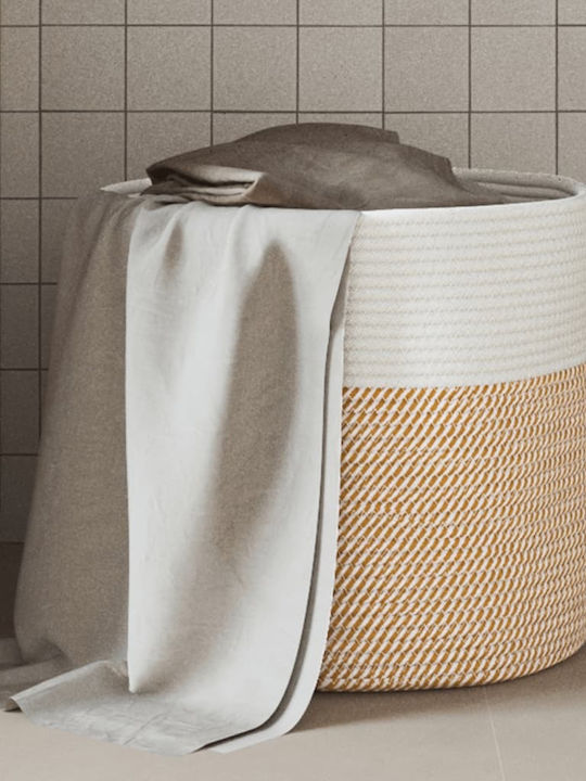 vidaXL Storage Basket Fabric Brown 40x40x35cm 1pcs