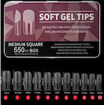 Soft Gel Връхчета за нокти 550бр T02115494