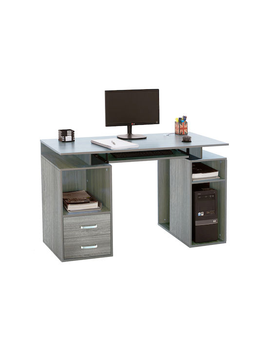 Computer Office Liberion Grey-oak 120x55x76cm