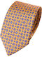 E-Ties Men's Tie Silk Printed in Purple Color
