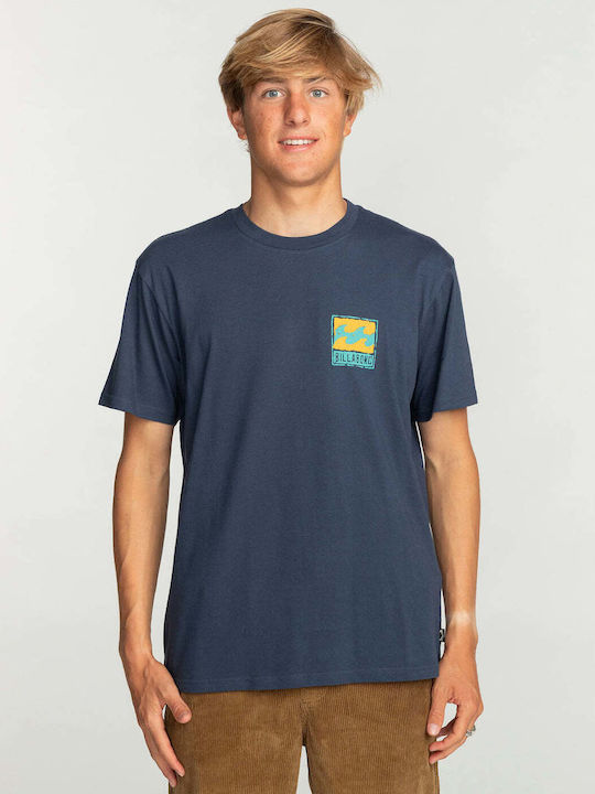 Billabong Stamp Men's Short Sleeve T-shirt Denim