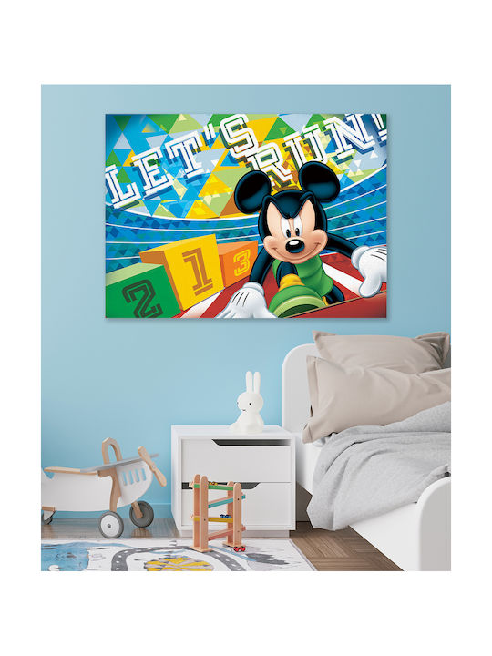 Παιδικός Πίνακας Mickey σε Καμβά 45x65εκ.
