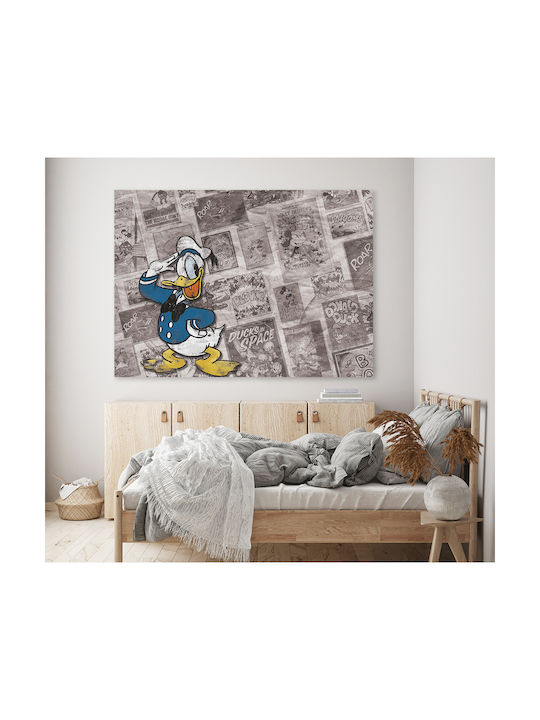 Kids Canvas Wall Painting Donald Duck 80x120cm