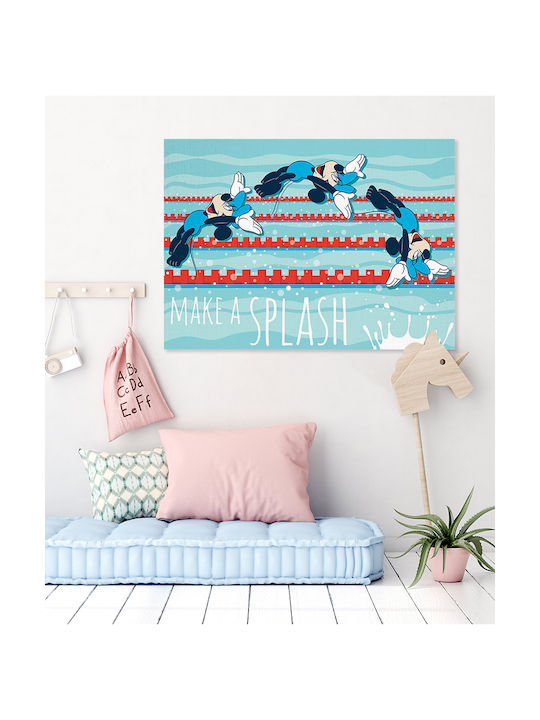 Παιδικός Πίνακας Minnie σε Καμβά 45x65εκ.