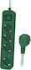 Philips Power Strip 4 Positions with Switch and...