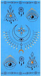 Aquablue Beach Towel Light Blue 76x152cm.