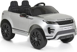 Детска Електрическа Кола Две места с Дистанционно управление Лицензиран Range Rover Evoque 12 волта сребърен