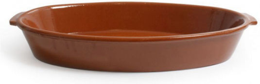 Soler Hispania Oval Vas de Gătit Rezistent la Căldură Ceramică 43.5x24x6cm 1buc