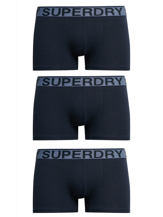 Superdry Herren Boxershorts 98t/eclipse Navy 1Packung