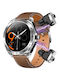 Microwear K95 Smartwatch με Παλμογράφο (Ασημί)