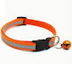 Katzenhalsband Orange 1cm