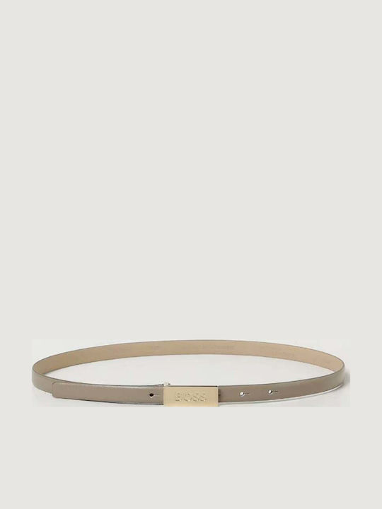 Damen Gürtel Leder Beiges