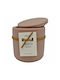 Ankor Aromatic Candle In Jar With Hibiscus Gold Scent 8.8x10cm