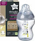 Tommee Tippee Πλαστικό Μπιμπερό Closer To Nature Κατά των Κολικών με Θηλή Σιλικόνης για 3+ μηνών 260ml