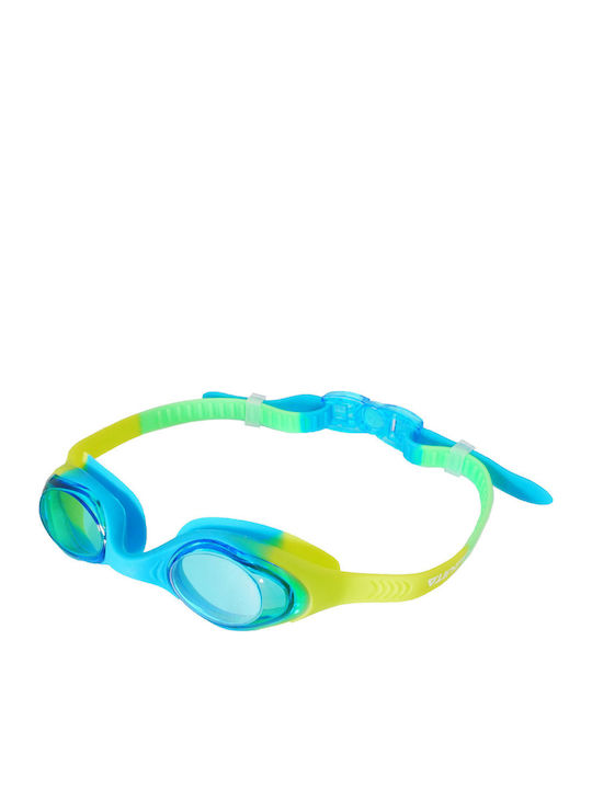 Vaquita Swimming Goggles Kids Light Blue/Yellow...