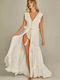 Empress Damen Kaftan Strand Off Ivory