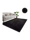 Strado Carpets Rug Rectangular Black (czarny)