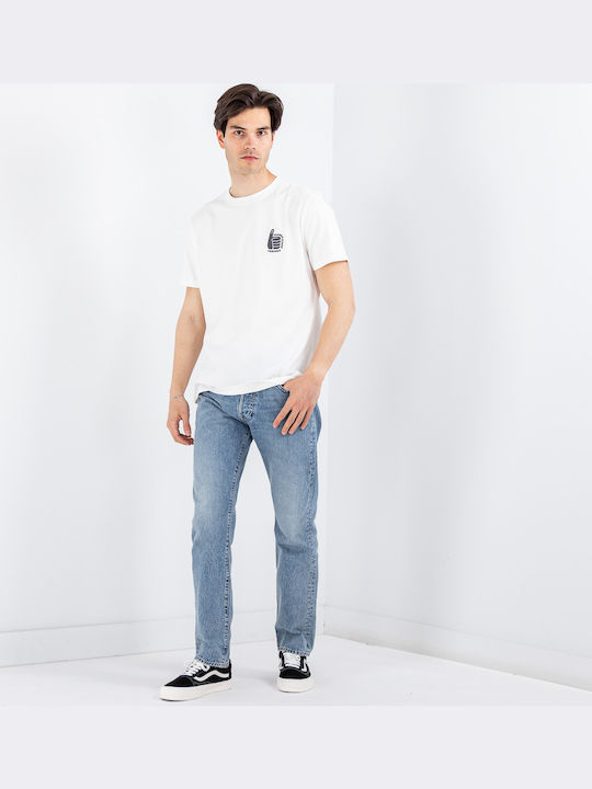 501 Herren Jeanshose Hellblau