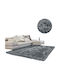 Dywan Living Room Shaggy 300x400 Dark Silver Uniwersalny
