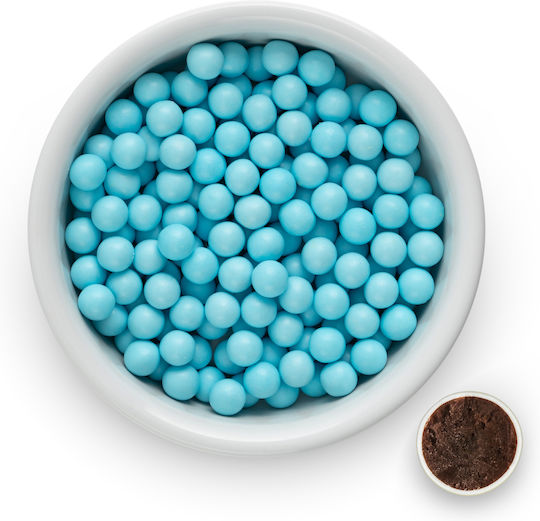 Κουφέτα Χατζηγιαννάκη Choco Balls Περλέ Γαλάζιο 4kg ≈5.400τμχ
