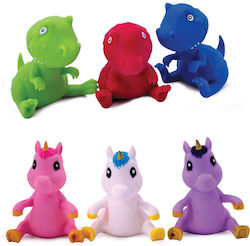 Squishy Unicorn Squishy Dinosaur 6 Colors Ages 3+