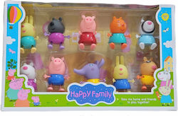 Miniature Toy Happy Family 10 Peppa Pig