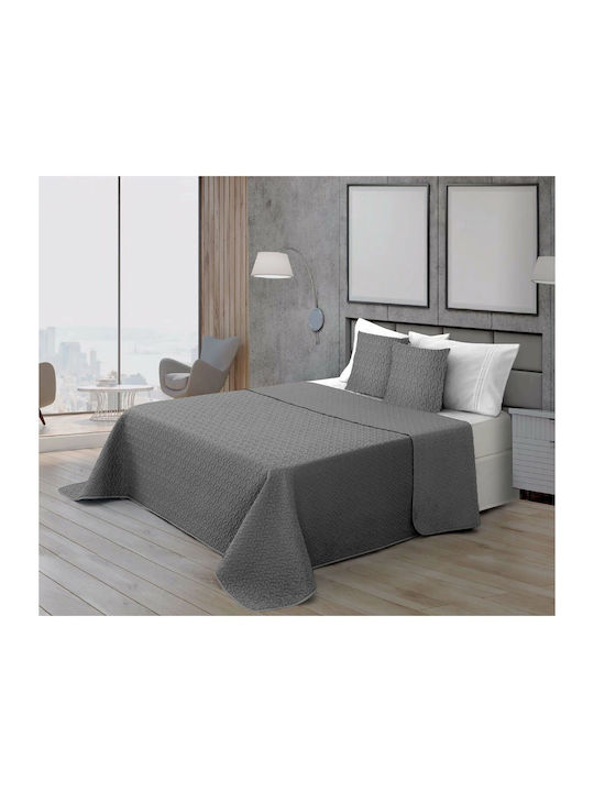 Ripshop Quilt Semi-Double 190x270cm Gray