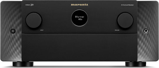 Marantz Home Cinema Amplifier 4K/8K 11.4 Channels with HDR and Dolby Atmos Black