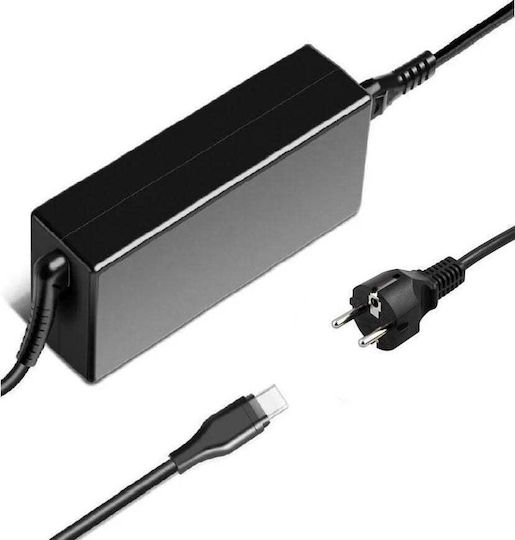 CoreParts USB-C Laptop Charger 90W 20V 4.5A for Apple / Dell / HP / Huawei / Lenovo / Microsoft with Detachable Power Cable