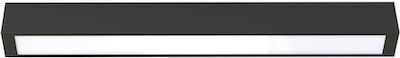 Nowodvorski Straight Commercial Linear LED Ceiling Light IP20 L62xD6.5cm